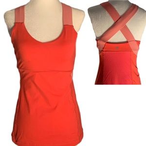 Lululemon Coral Push Your Limits Tank